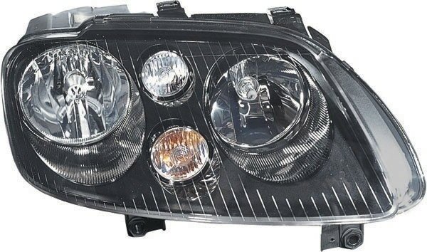 Koplamp Touran passend voor VW Caddy 3 model 2003 - 2006 bijrijderskant