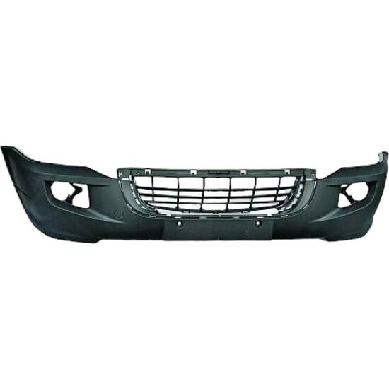 Bumper voorzijde passend voor VW Crafter model 2006 - 2011 zonder PDC en met mistlampen