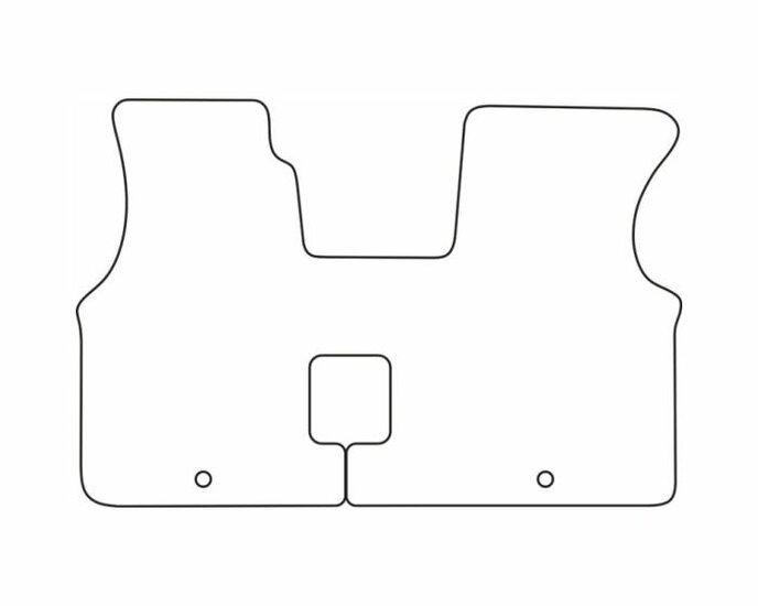 Velours matten passend voor VW T4 model 1989 - 2003