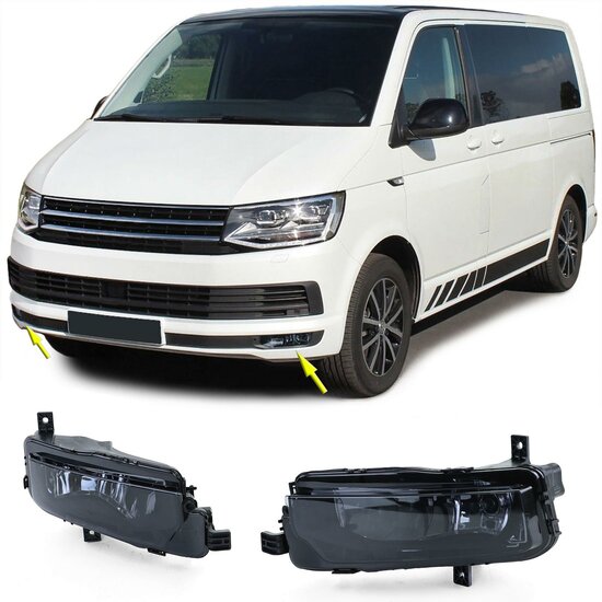 Smoke mistlampen passend voor VW Transporter T6 en T6.1 