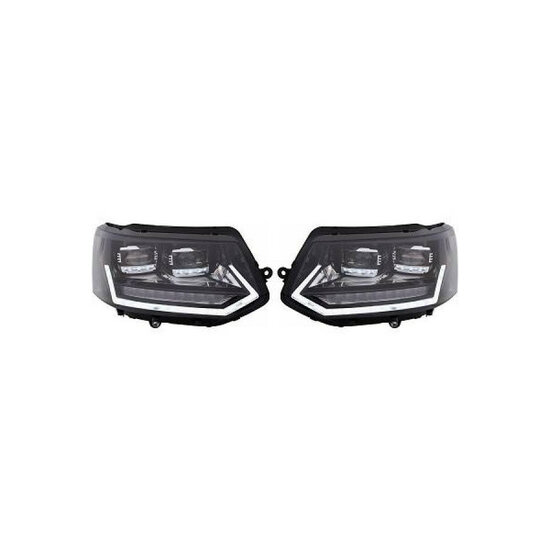 Full LED koplampen passend voor VW Transporter T5 model 2009 - 2015