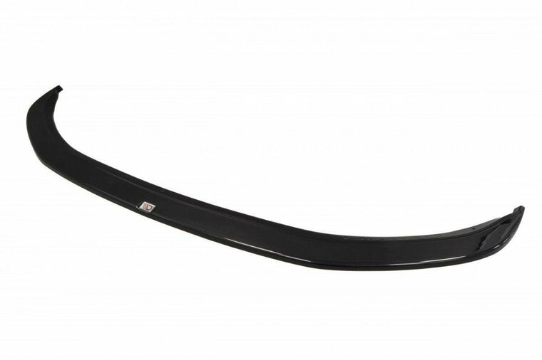 Frontspoiler glanzend zwart versie 2 passend voor VW Transporter T5 facelift model 2009 - 2015 Maxton Design