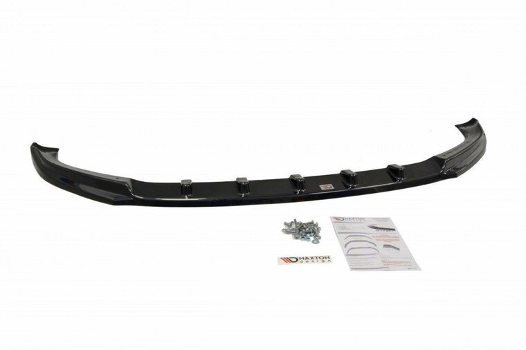 Frontspoiler glanzend zwart passend voor VW T5 facelift Maxton Design