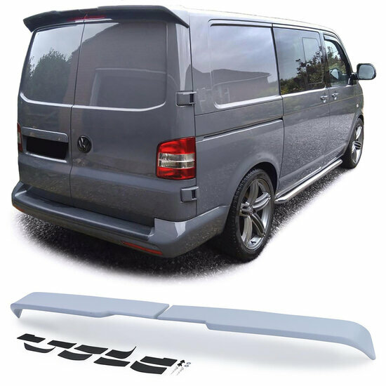 Dakspoiler passend voor Volkswagen Transporter T5, T6 en T6.1