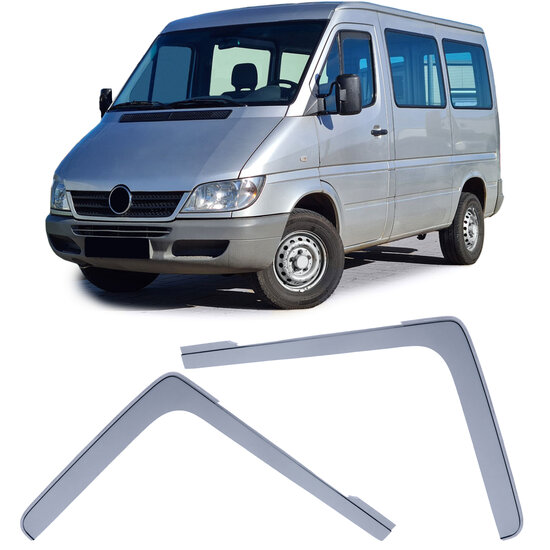 Zijwindschermen passend voor Mercedes Sprinter W901 - W905 model 1995 - 2005