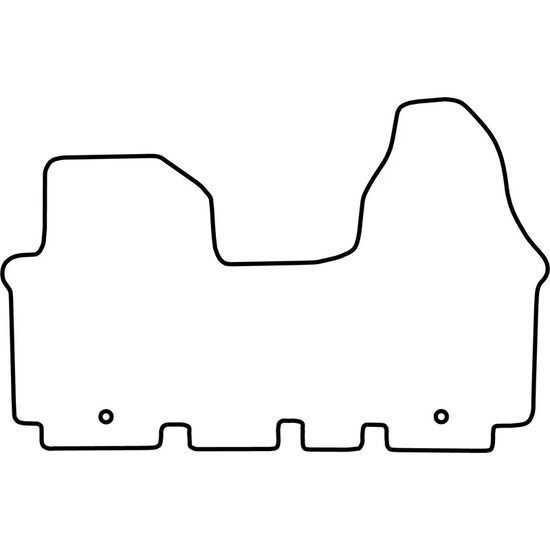 Automatten passend voor Opel Vivaro A model 2001-2014 (alleen voor)