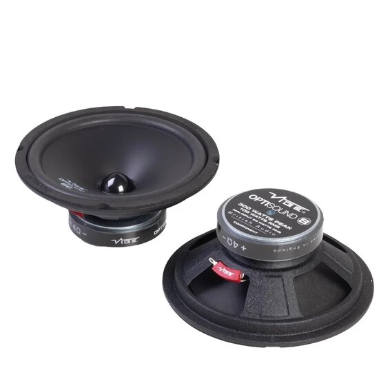 Vibe Optisound Luidspreker Upgrade-set passend voor Volkswagen Transporter T6 - 8&#039;&#039; luidsprekers (voorzijde)