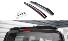 Spoiler cap glanzend zwart passend voor VW Caddy 5