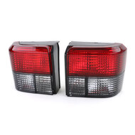 Achterlichten rood/zwart kristal passend voor VW Transporter T4 model 1990 - 2003 