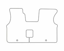 Velours matten passend voor VW T4 model 1989 - 2003