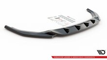 Frontspoiler versie 1 glanzend zwart passend voor VW Transporter T6.1 Maxton Design