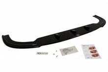 Frontspoiler glanzend zwart passend voor VW Transporter T5 sportline Maxton Design