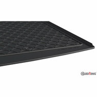 Rubberen kofferbakmat passend voor Volkswagen Caddy Life 5-deurs model 2010 - 2015 en model 2015 - 2020