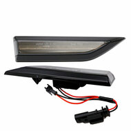 LED Zijknipperlichten passend voor Volkswagen Caddy IV 2015-2020 - Smoke- incl. Dynamic Running Light