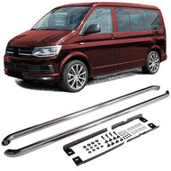 Sidebars chroom passend VW Transporter T5, T6 en T6.1 met lange wielbasis 