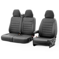 New York Design Kunstleder Stoelhoezenset 2+1 passend voor Mercedes Vito W639 model 2003 - 2014 (geen armsteun op bank)