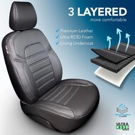 New York Design Kunstleder Stoelhoezenset 1+1 passend voor Mercedes Citan 2012 - 2021