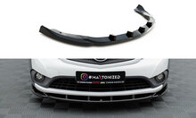 Front splitter glanzend zwart passend voor Mercedes Citan W415 model model 2012 - 2021 Maxton Design